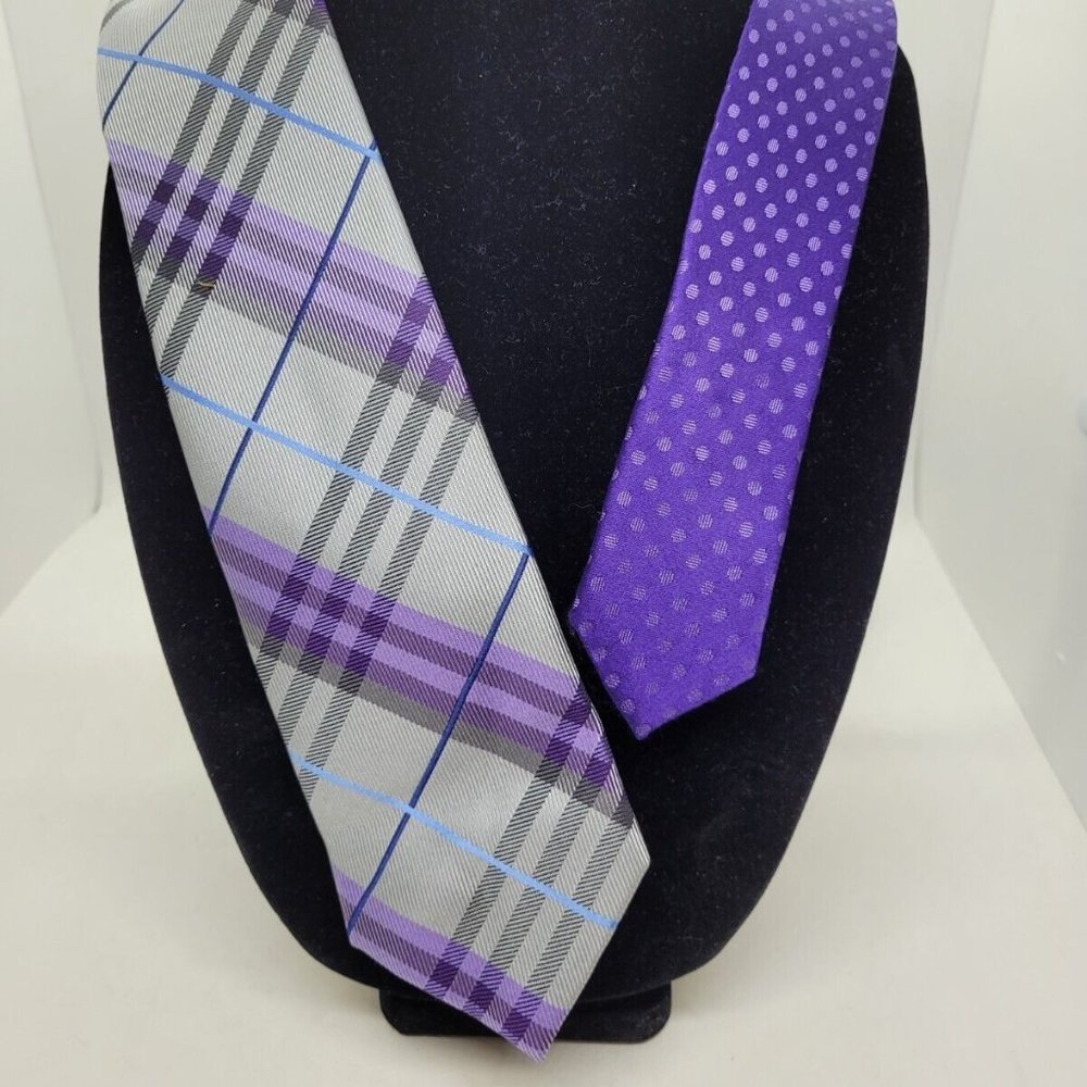 Perry Ellis Portfolio Mens 100% Silk Tie